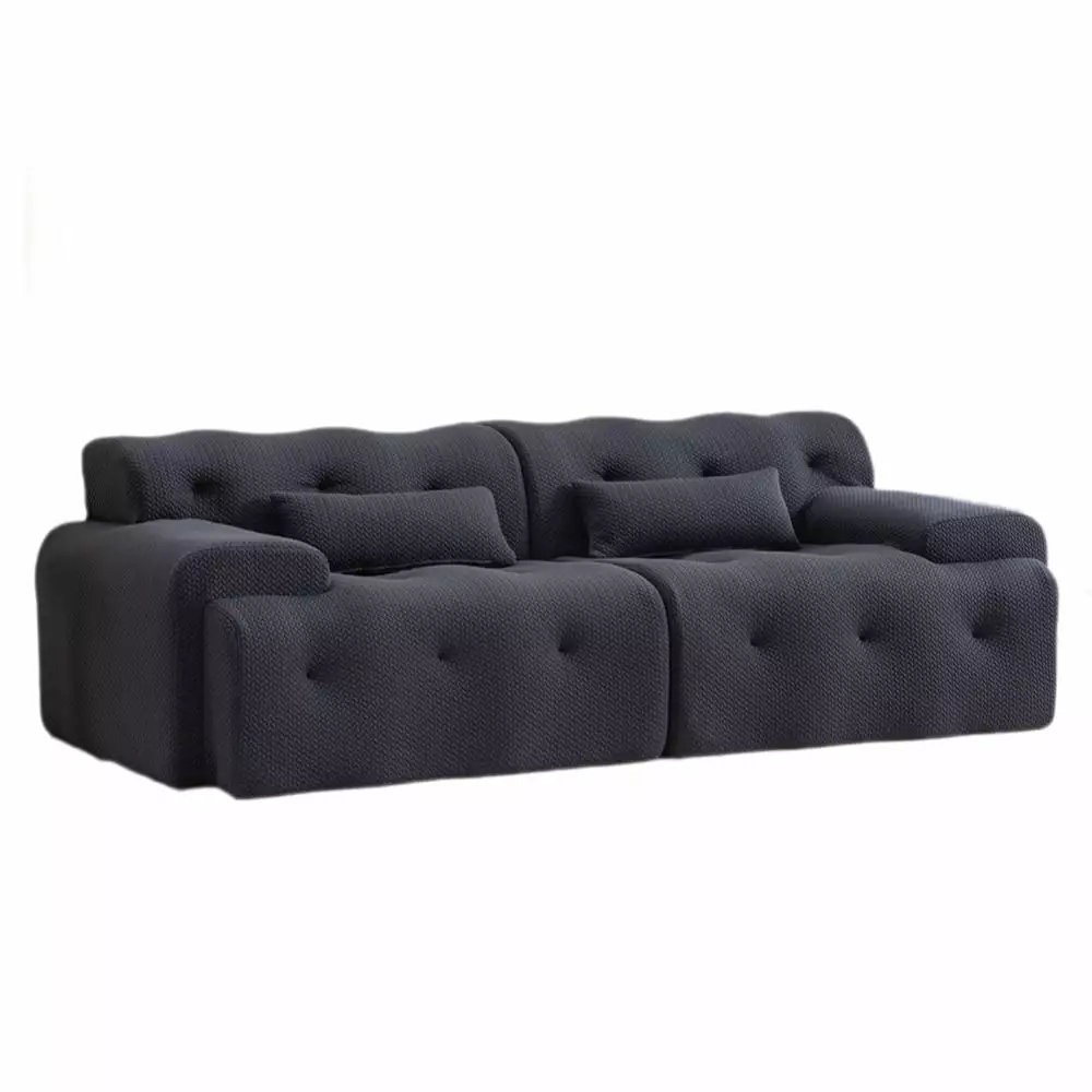 2 Seater Sofa Furniture. High Density Foam Couch Upholstered Loveseat Sofa