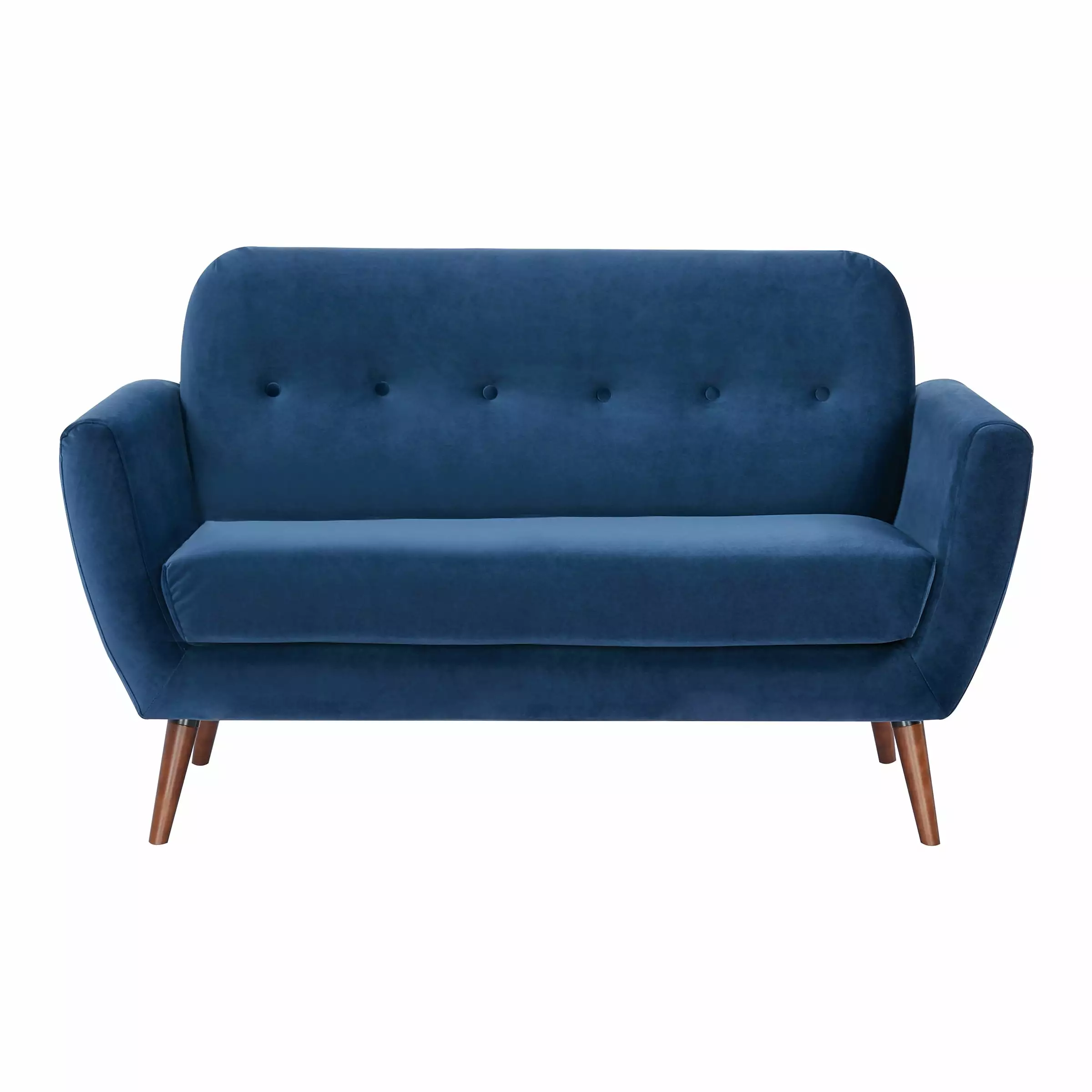 A&D Home Oakland Loveseat. Velvet Blue