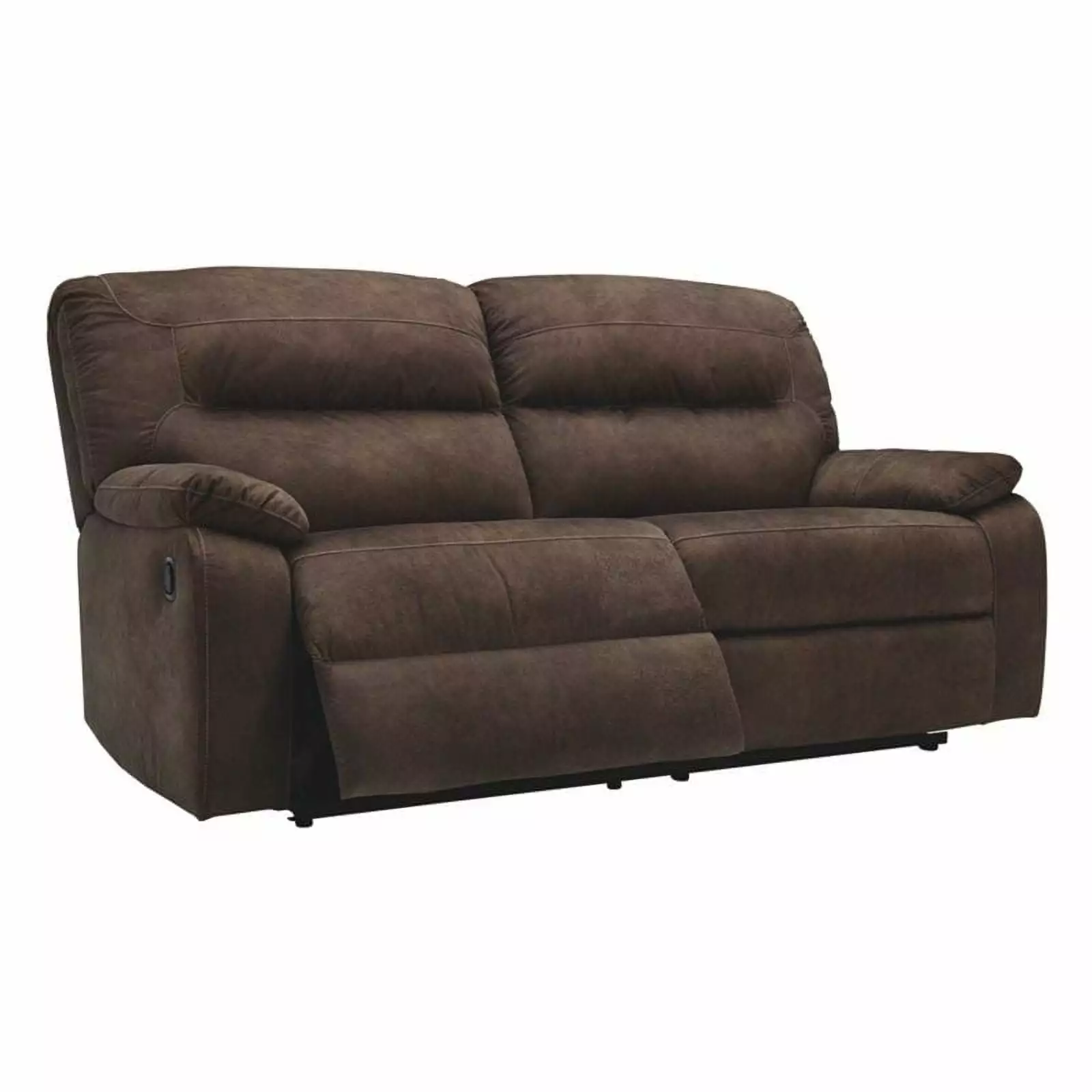 Bowery Hill 2 Seat Reclining Sofa in Coffee