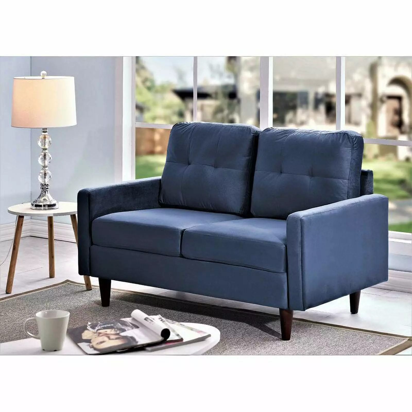 Brothir Velvet Loveseat