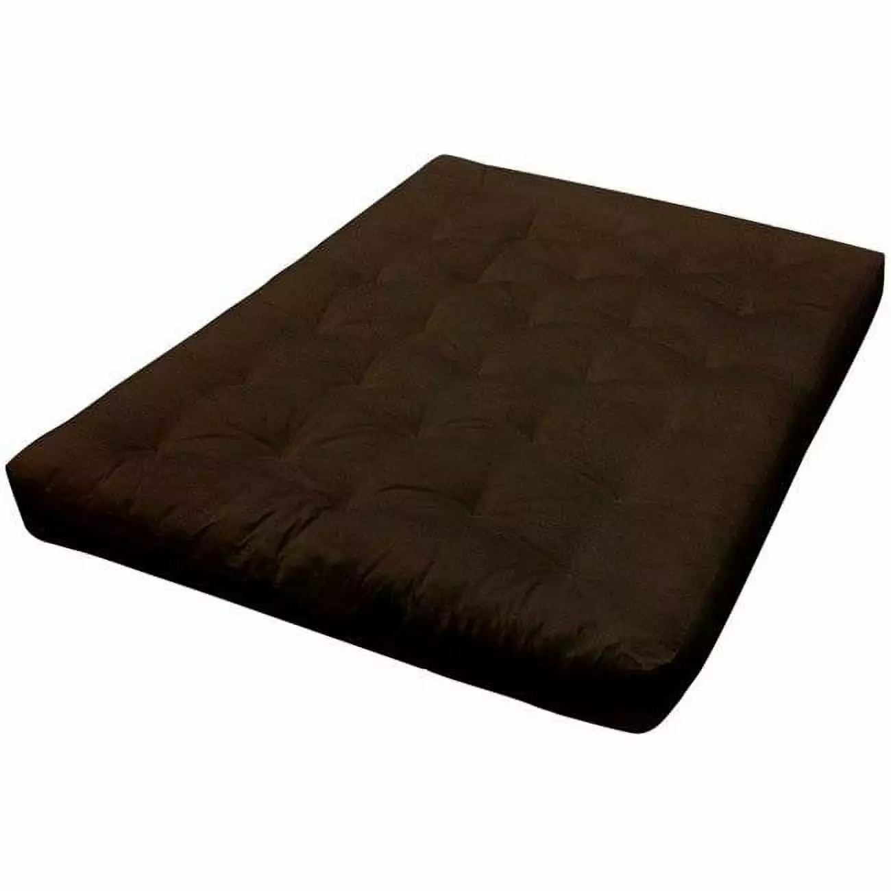 Gold Bond 626 9 in. Feather Touch II Loveseat 54 x 54 in. Leather Mattress- Dark Brown