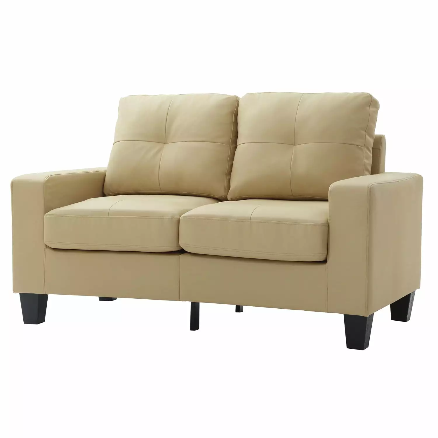 HomeStock Renaissance Rhapsody Modular Loveseat . Beige