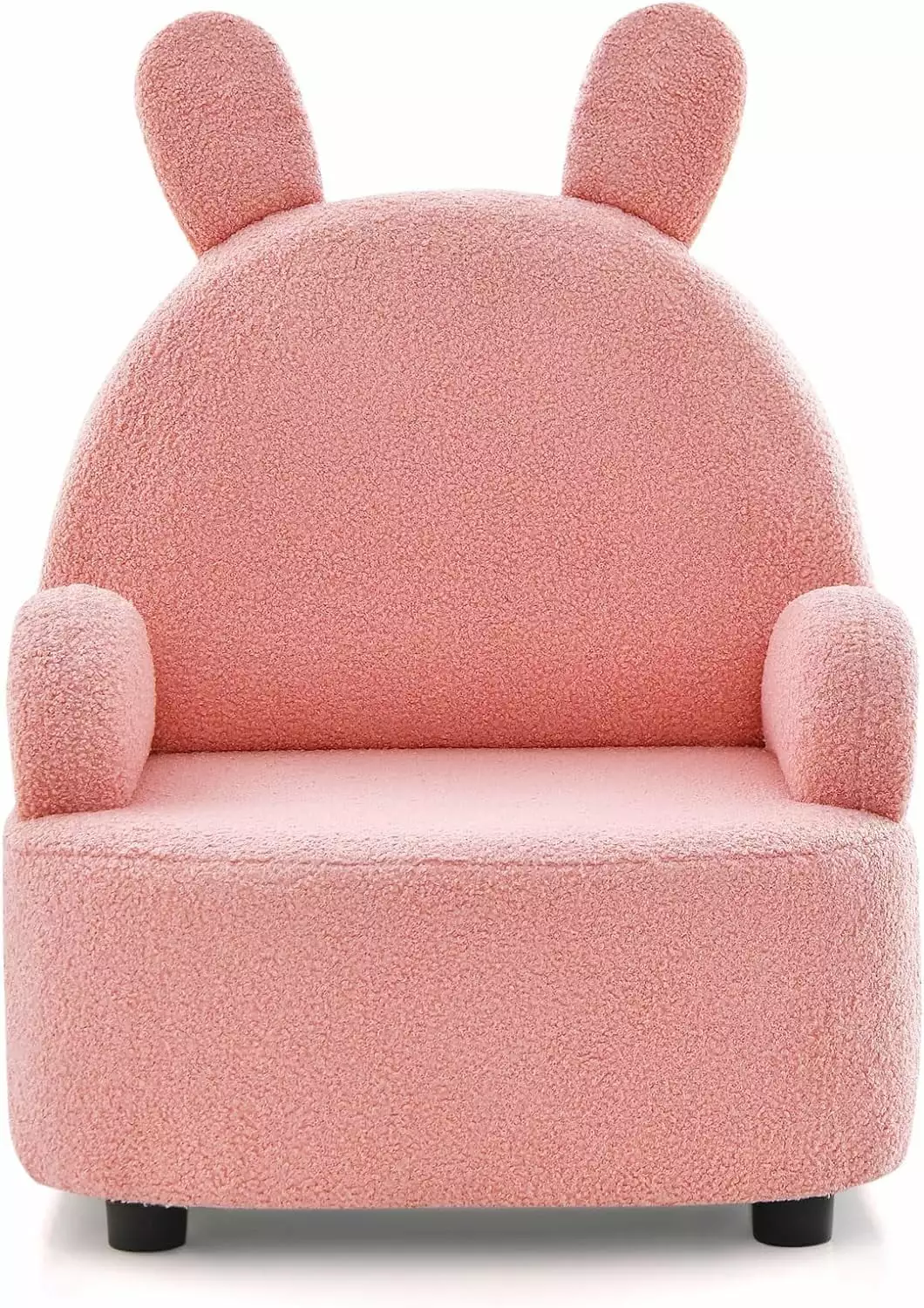 INFANS Kids Sofa. Toddler Armchair Chair with Solid Sturdy Wood Construction Plush Fabric. Upholstered Children Armrest Couch for Nursery Kindergarten Playroom Preschool. Gift for Boys Girls