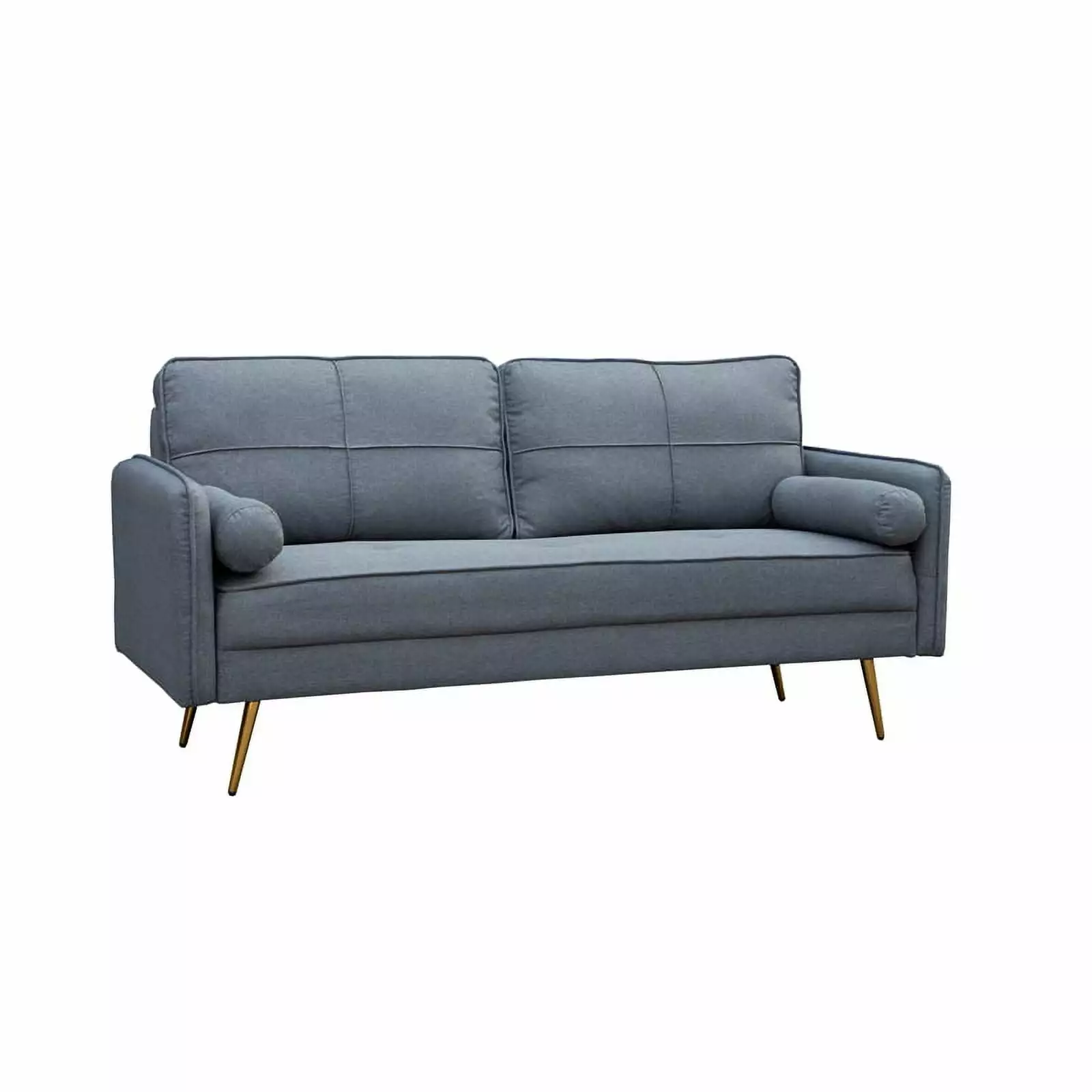 Kingway Furniture Barbosa Fabric Living Room Sofa in Gray