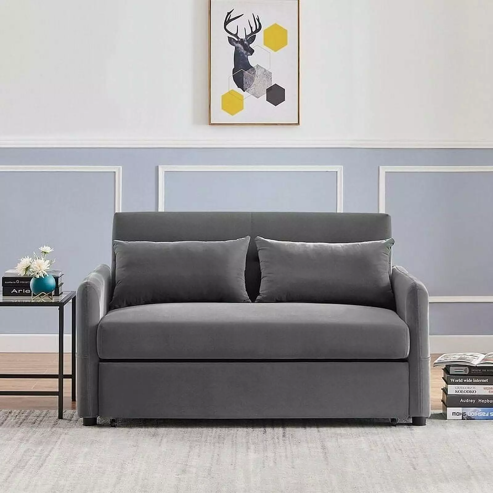 Living room Leisure Love Sofa Dark Grey