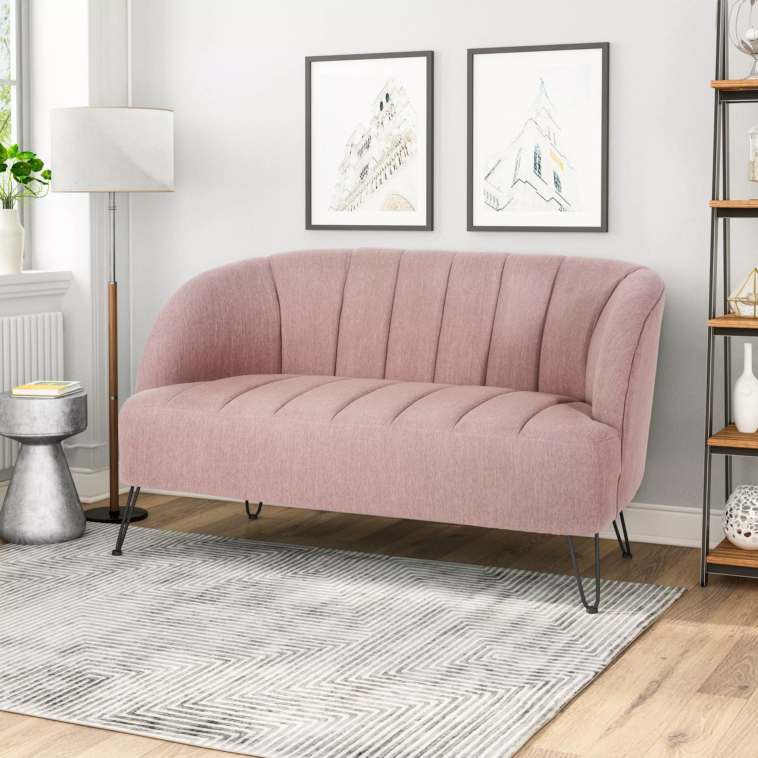 Loveseat Cozy Up On Our Delightful Loveseat That Brings A Gorgeous Modern Touch To Your Interior Space