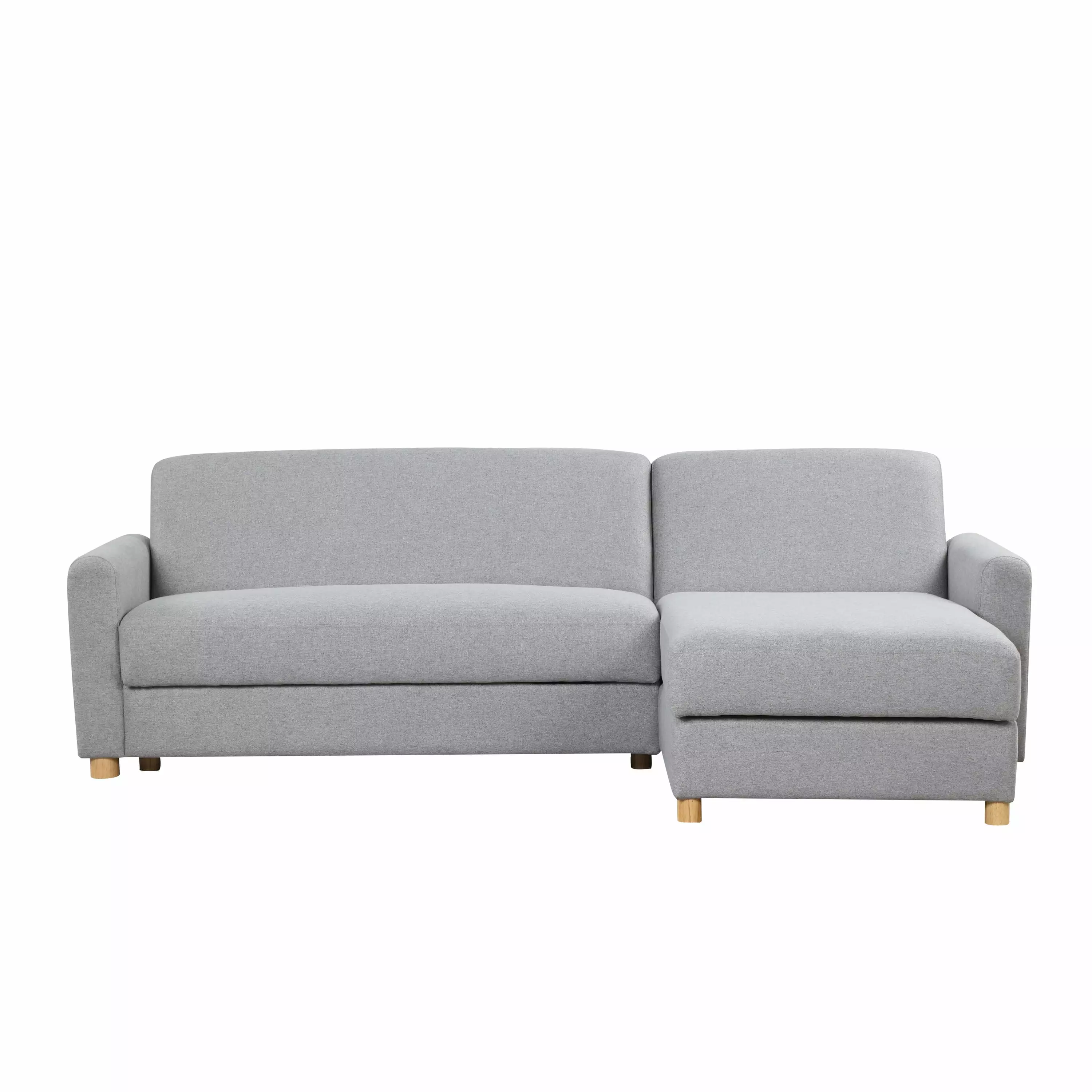 Serta Crestmont Scandanavian Sectional Sofa. Cream Fabric