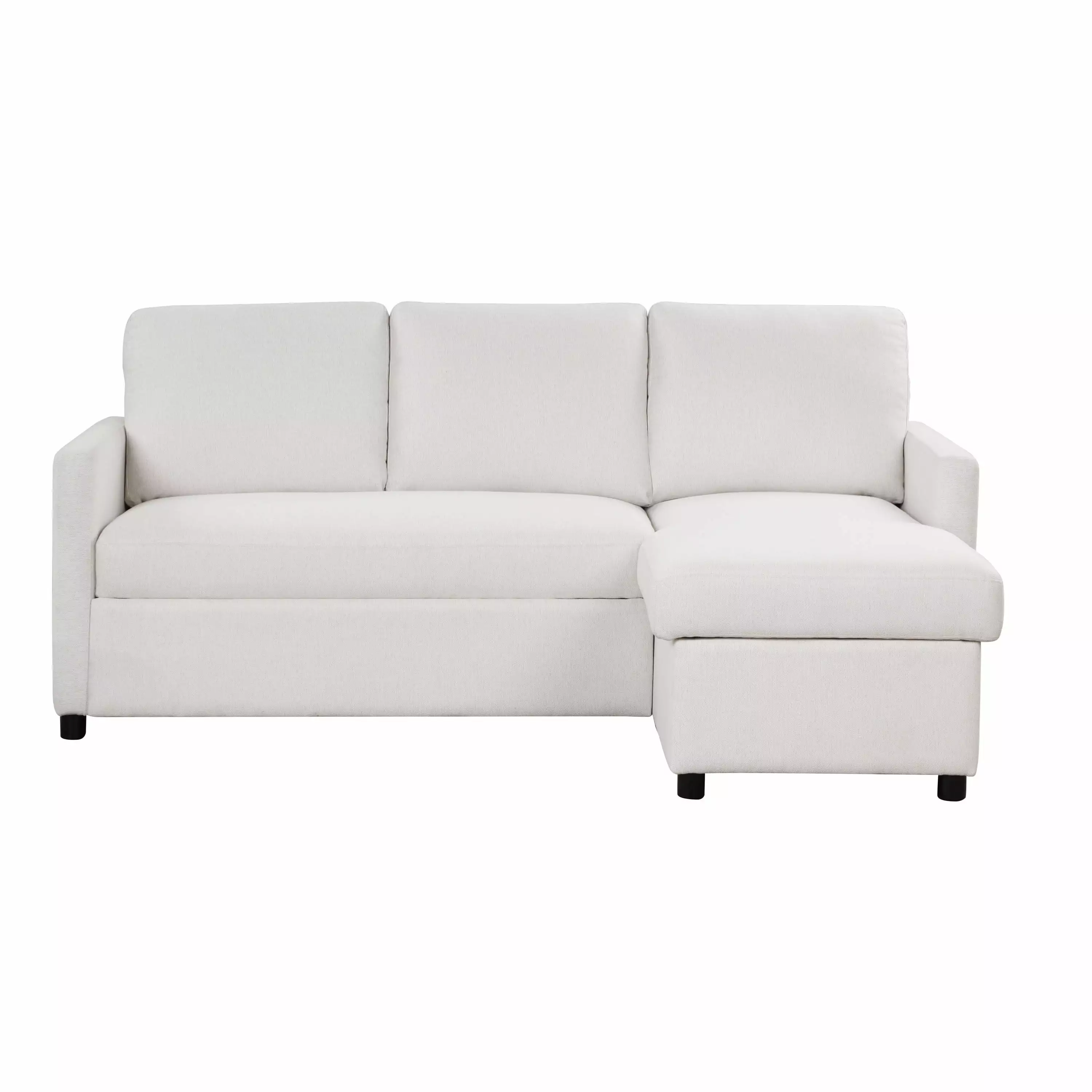 Serta Warren Modern Sectional Sofa. Cream Fabric