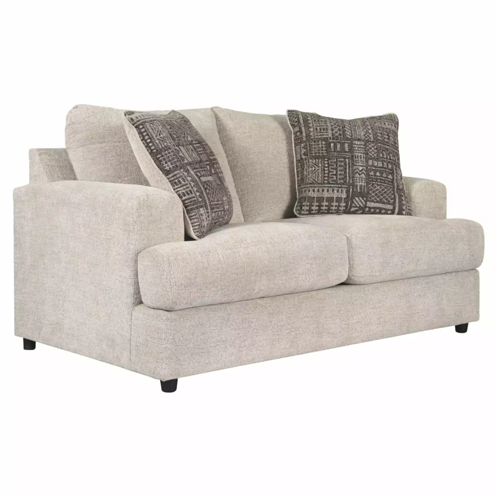 Signature Design by Ashley Soletren Loveseat in Stone