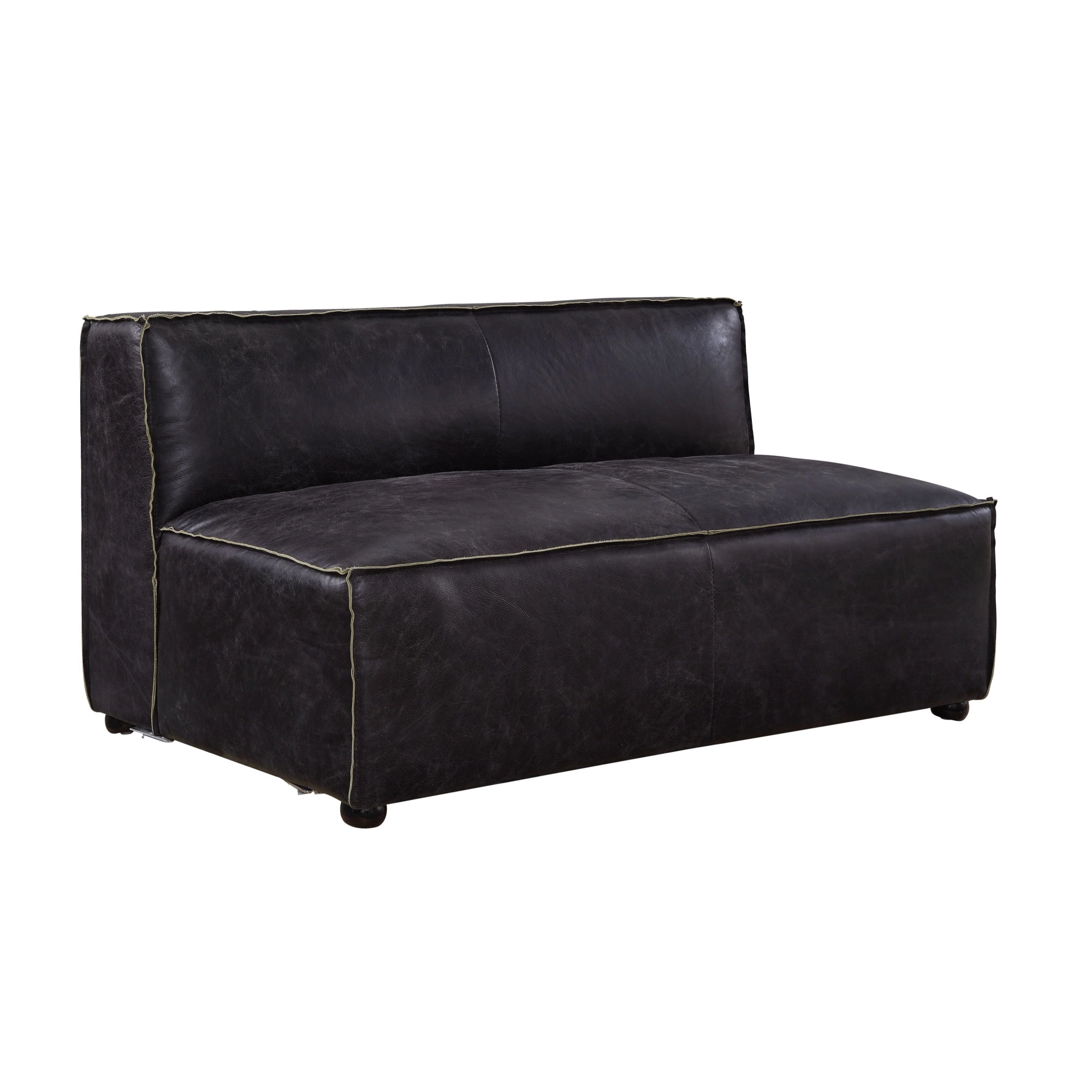 Ergode Modular - Armless Love Antique Slate Top Grain Leather